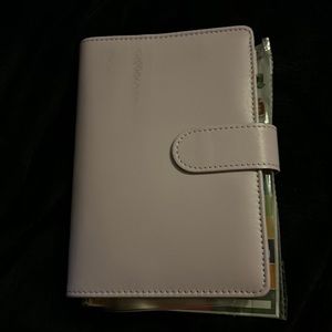 Light purple budget book